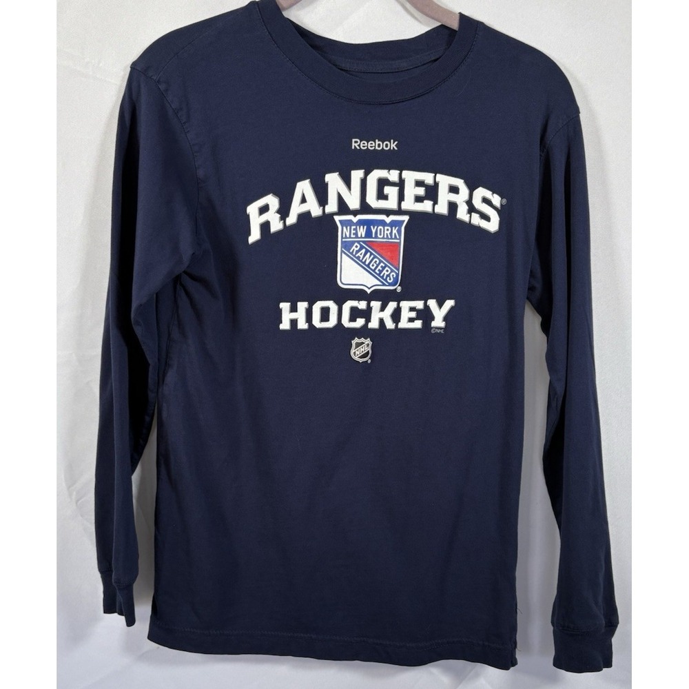 Reebok T Shirt Size Youth 10-12 New‎ York Rangers